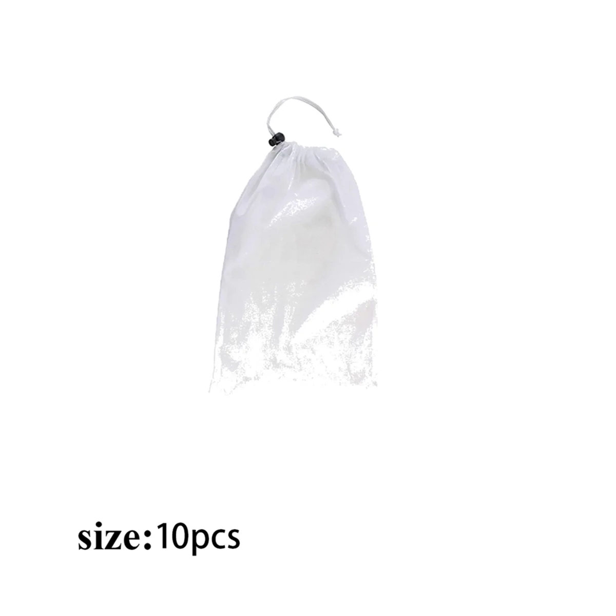 10Pcs басейн чистач смукателна торба фина мрежа басейн вакуум пластмасова торбичка фонтан спа прахосмукачка мрежеста чанта за плуване Изображение 1