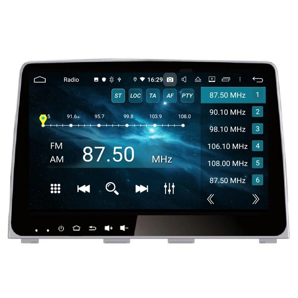128G За Hyundai Sonata 2018 2019 Android Car Radio Auto GPS навигация Мултимедиен плейър Аудио стерео 4G Head Unit Carplay DSP Изображение 1