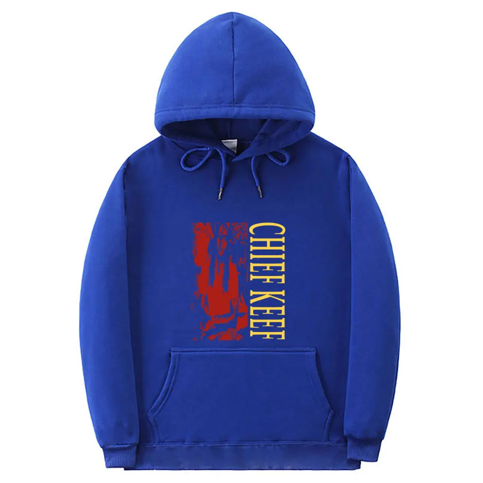 Chief Keef Graphic Hoodie Men Women Fashion Hip Hop Hooded Sweatshirt Men's Streetwear Hoodies Unisex Fleece Cotton Sweatshirt Изображение 1