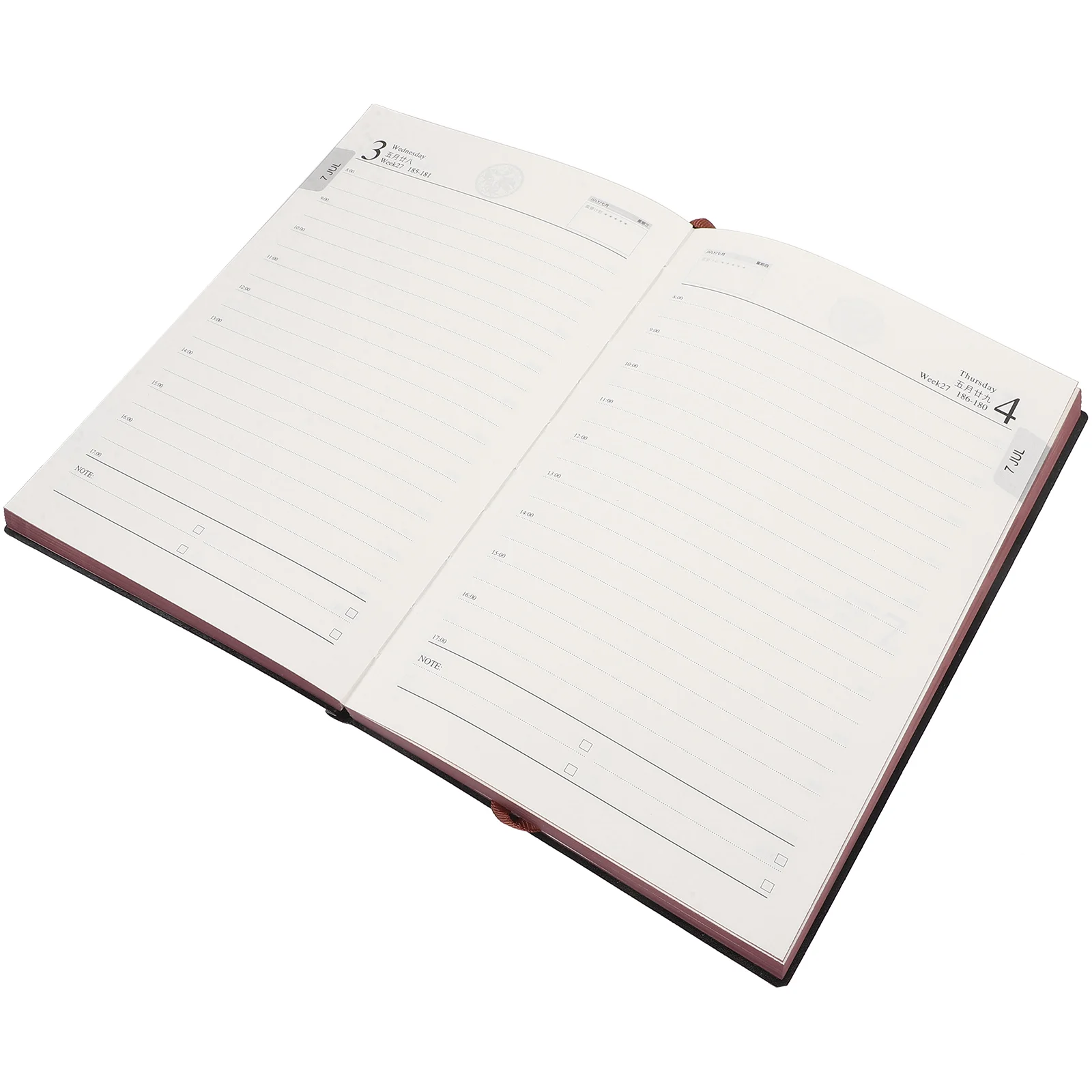 Creative Daily Agenda Notepad Portable Office Planner Notebook Work Planning Notebook Изображение 1