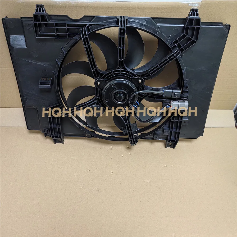 HQH Вентилатор за охлаждане на автомобилни радиатори Assy за Nissan Juke Tiida Cube F15 21481BA60B 21481BA60C 21481-BA60C 214811KA0A Изображение 1