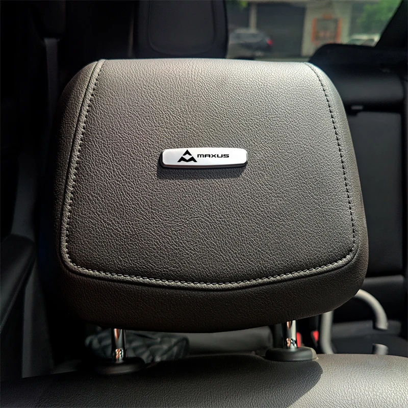 Автомобилна метална емблема Стикер за седалка Автоматична подложка против удар подложка Значка за Maxus D60 Euniq 6 D90 G10 RG10 EG10 G20 G50 Euniq 5 G90 T60 Изображение 1