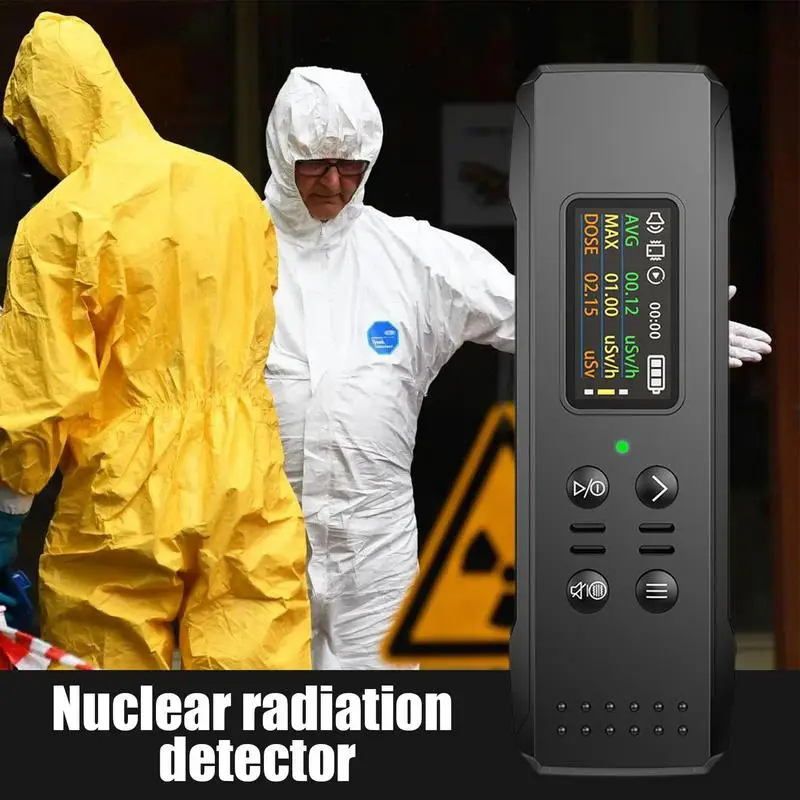 Радиационен дозиметър акумулаторен ядрен радиационен метър с ремък човешки предпазни средства за козметика строителни консумативи Изображение 1