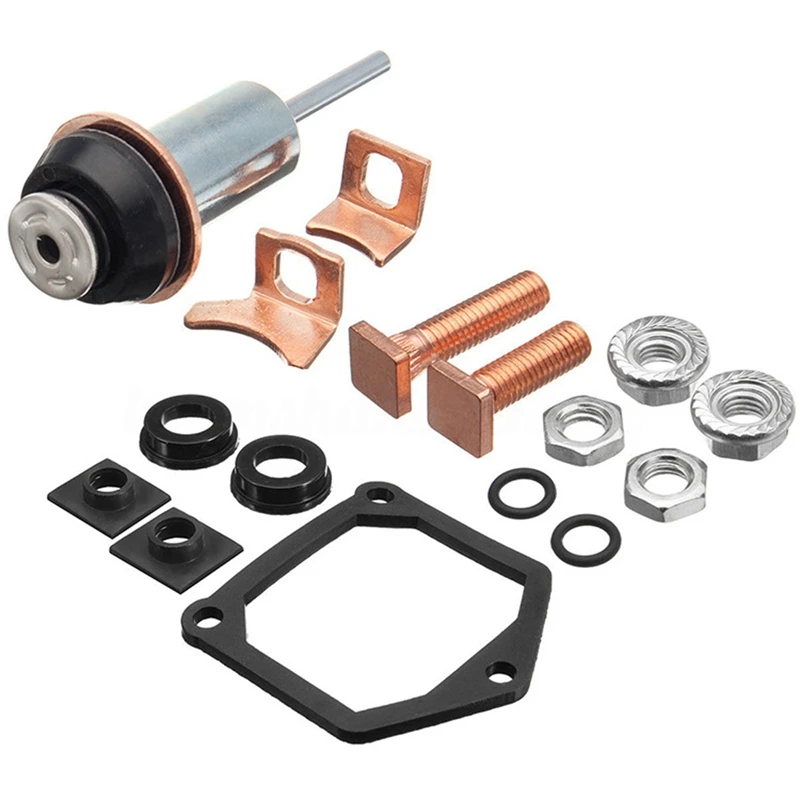 Стартер соленоид ремонт възстановяване комплект контакти части годни за Toyota Subaru 228000-6660, 228000-6662, 228000-6663 Изображение 1