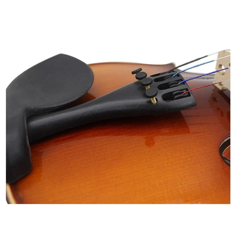 4 бр. 3/4 4/4 цигулка цигулка струнник хълм стил с 4бр опашката опашката 4 фини тунери алуминиева сплав трайни силен Изображение 2