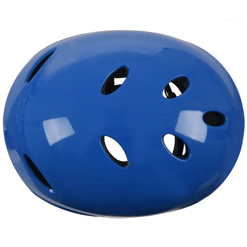 5X предпазна каска 11 дишащи дупки за водни спортове Каяк кану сърф гребло - синьо Изображение 2