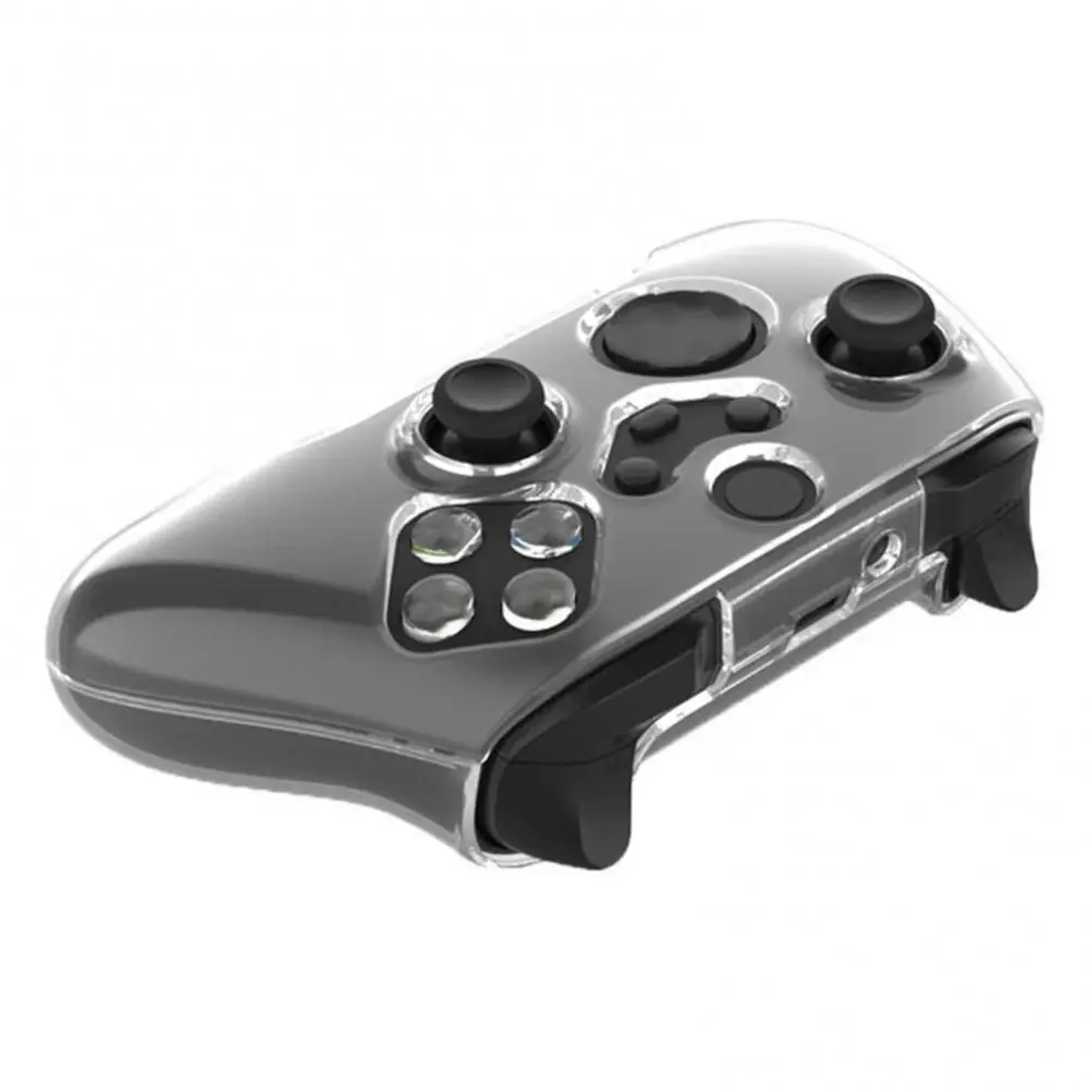 Устойчив на падане кристал прозрачен корпус против хлъзгане прахоустойчив защитен капак за Xbox Series S / X конзола контролер геймпад Изображение 2