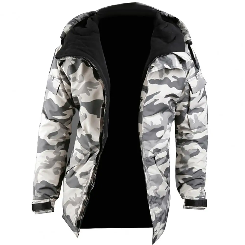 Durable Loose Coat Warm Woolen военен стил палто Зимно палто за пазаруване Изображение 3