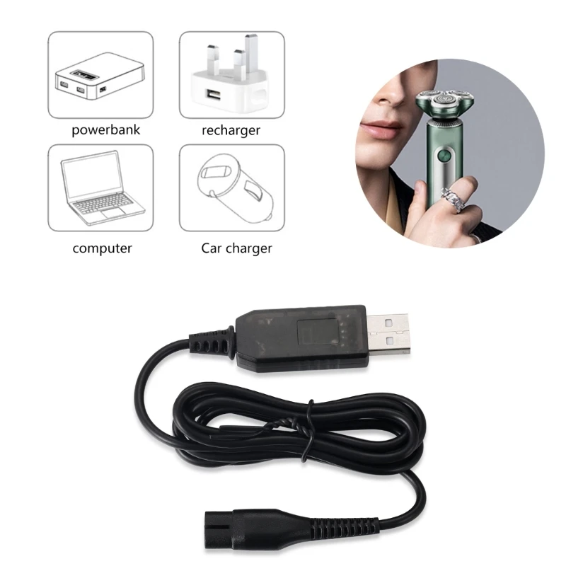 4.3V USB адаптер за захранващ кабел A00390 S301 310 За QP2520 QP2620 RQ328 RQ330 RQ331 RQ338 RQ350Shaver Изображение 4