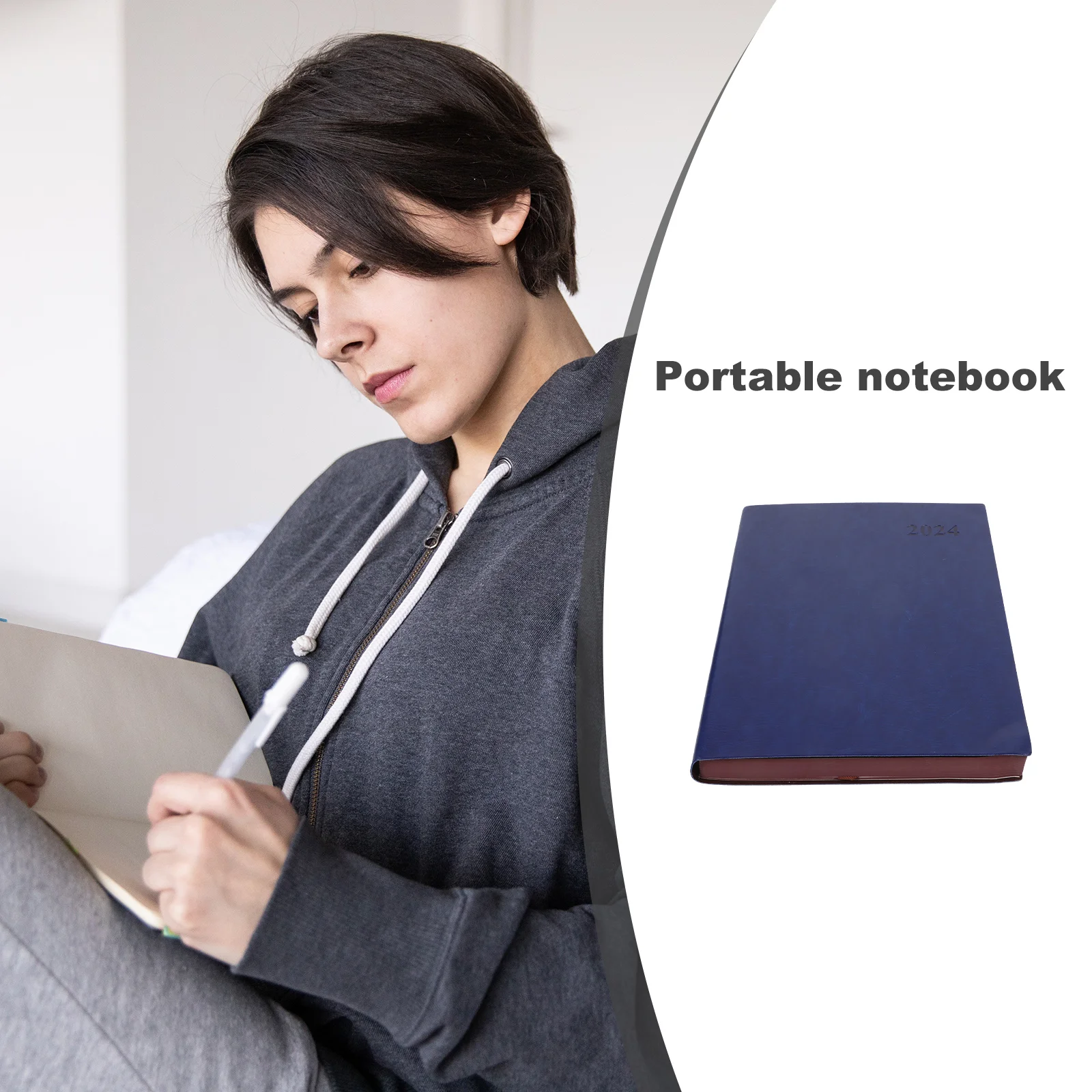 Creative Daily Agenda Notepad Portable Office Planner Notebook Work Planning Notebook Изображение 4