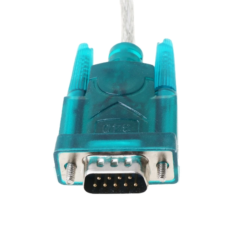 Dropship черен USB към RS232 RS-232 (DB9) сериен кабел стандартен адаптер конвертор за PC Изображение 4