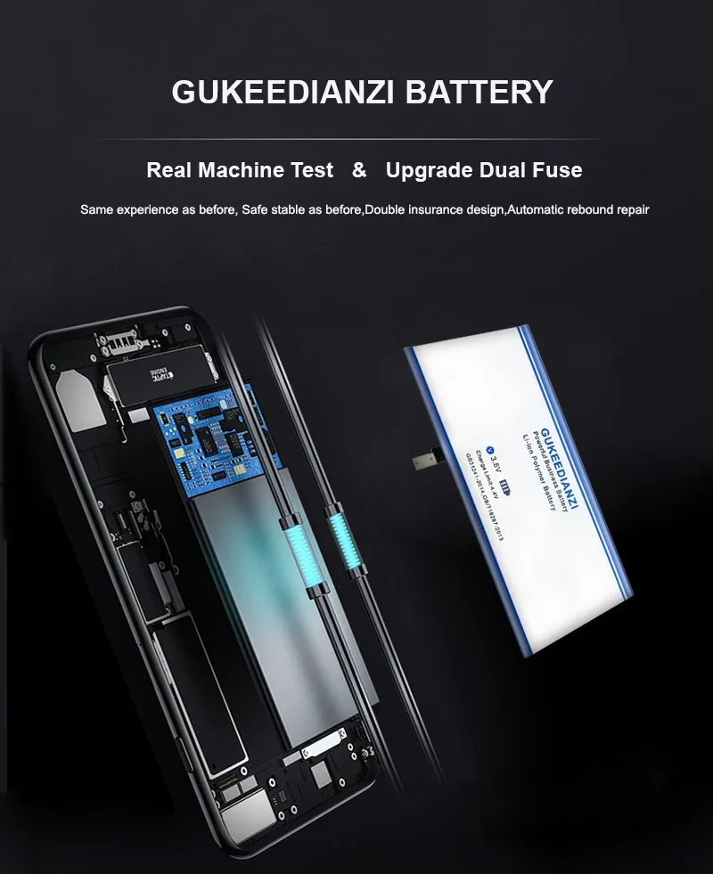 GUKEEDIANZI батерия RLDC01FM 2000mAh за Xiaomi Mi Jia действие мини камера Batteria Изображение 4