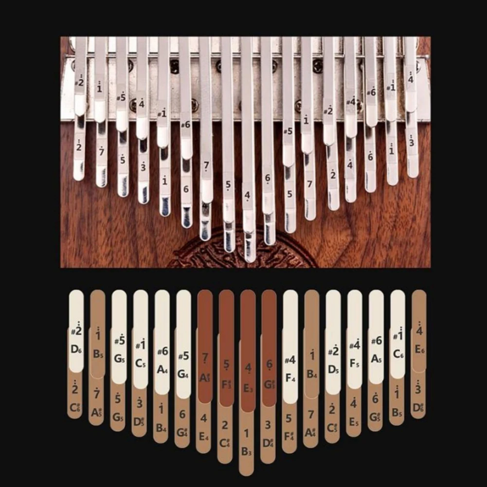 Thumb Piano Kalimba музикални инструменти 34 тон за запис на изпълнение удебелени интегрирани ръчни перкусии Изображение 4