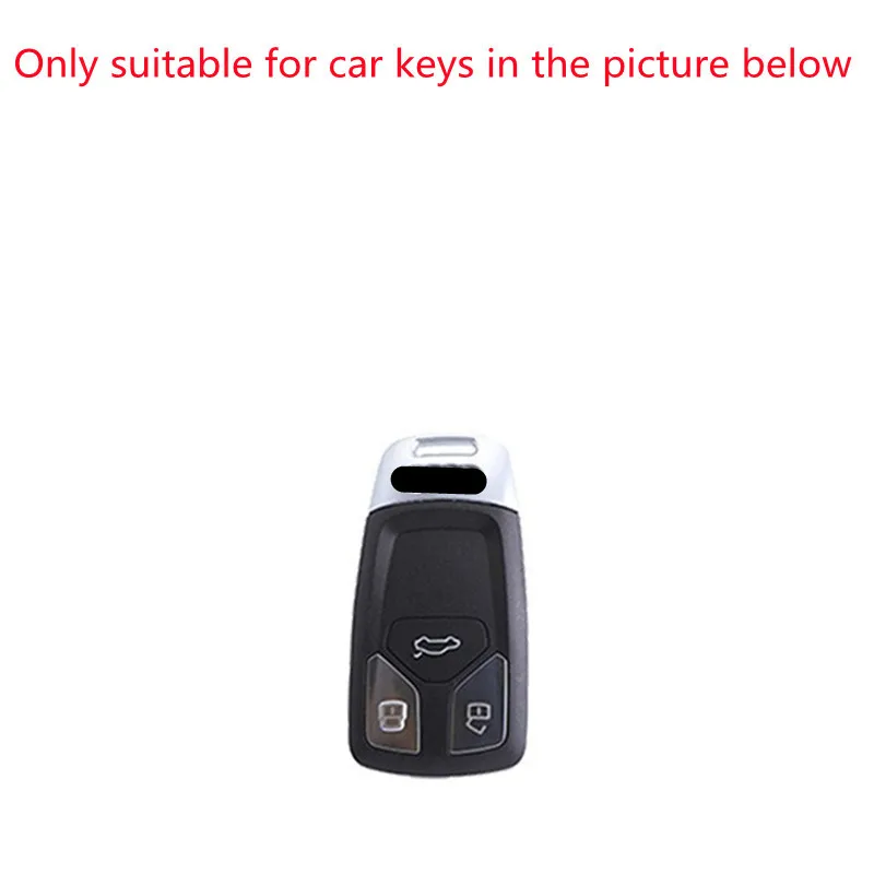 TPU Car Remote Key Case Protect Cover Shell Fob За Audi A4 B9 A5 A6 8S 8W Q5 Q7 4M S4 S5 S7 TT TTS TFSI RS протектор аксесоар Изображение 4