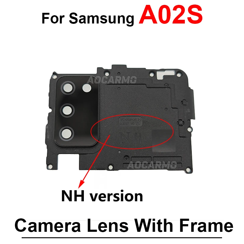 Дънна платка основна платка капак плоча и камера обектив с рамка за Samsung Galaxy A02S SM-A022G резервни части Изображение 4