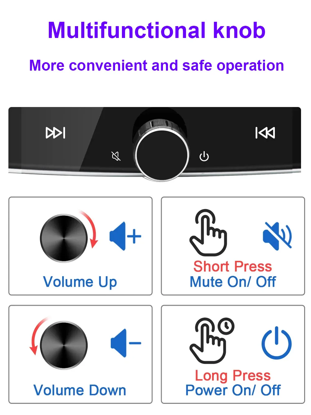 Мултимедия Android Universal 1 Din сменяем екран радио Palyer Carplay Auto стерео радио главата единица за Toyota Nissan Kia Lada Изображение 4