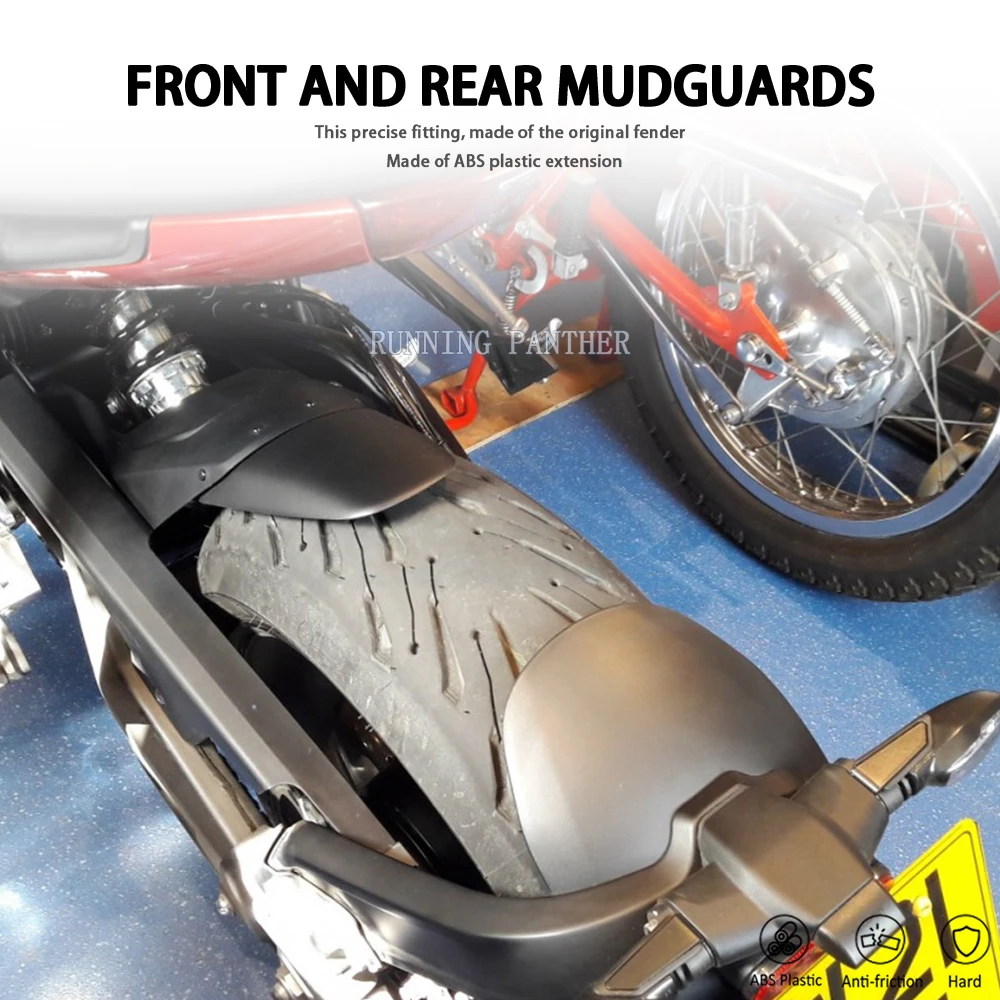 Нов 2021- мотоциклет заден калник Hugger калник калник защита защита покритие за Trident 660 Изображение 4