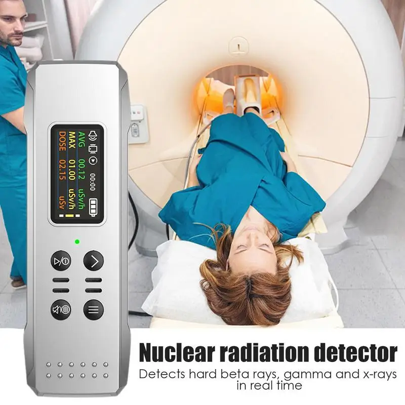 Радиационен дозиметър акумулаторен ядрен радиационен метър с ремък човешки предпазни средства за козметика строителни консумативи Изображение 4