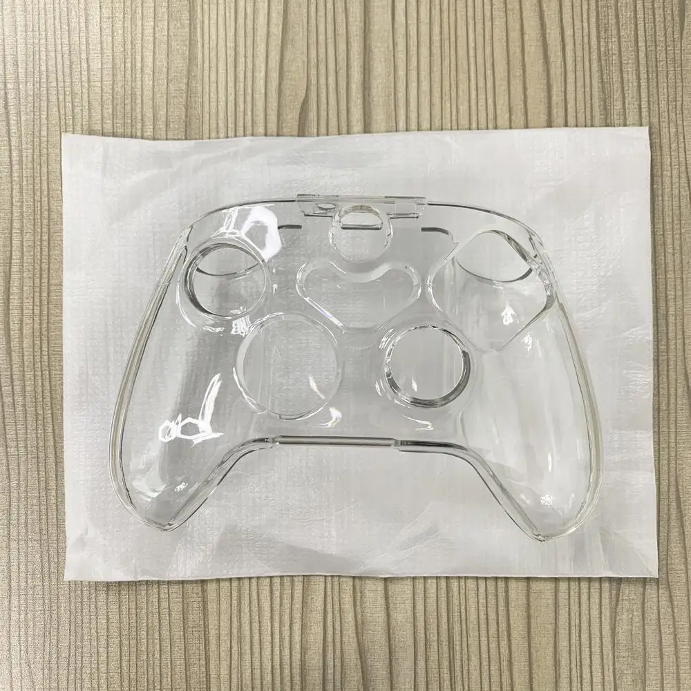 Устойчив на падане кристал прозрачен корпус против хлъзгане прахоустойчив защитен капак за Xbox Series S / X конзола контролер геймпад Изображение 4