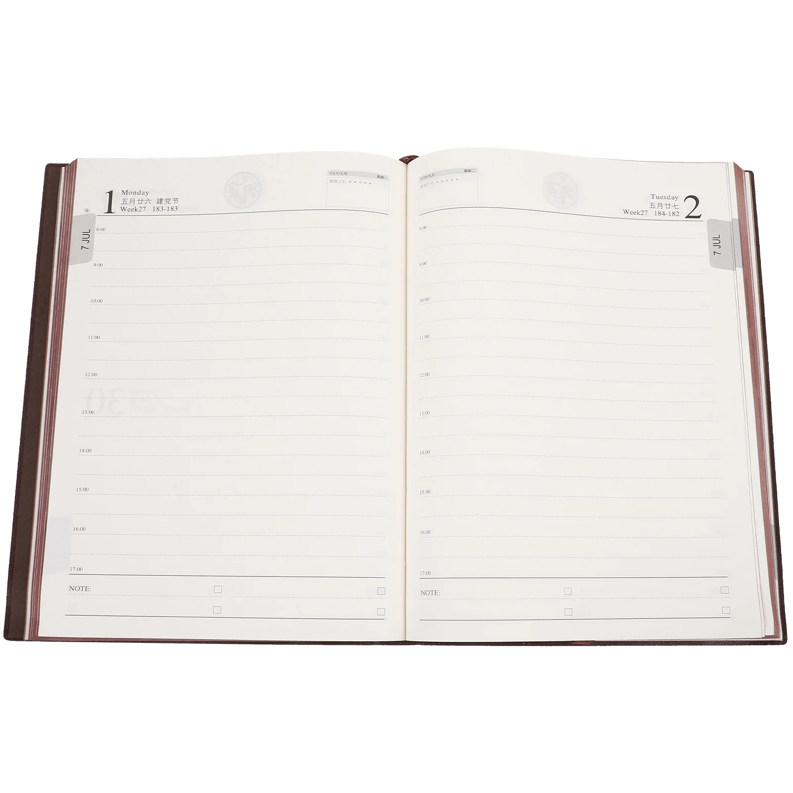Creative Daily Agenda Notepad Portable Office Planner Notebook Work Planning Notebook Изображение 5