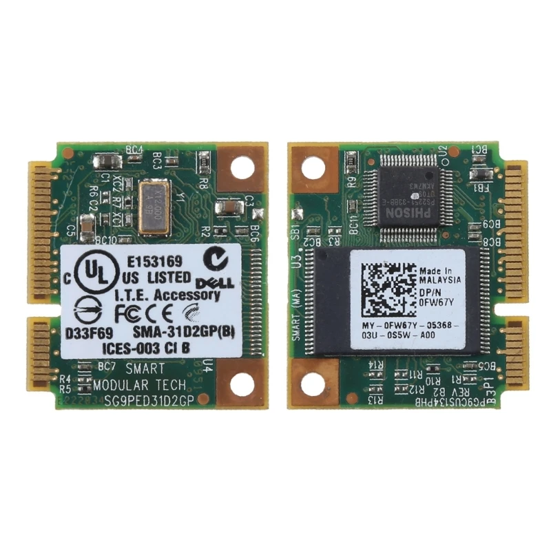 PCI-E лаптоп карта с памет за Thinkpad напълно тестван оригинален тест 2GB Изображение 5