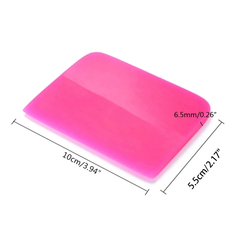 Soft Rubber Squeegee Oxford Scraper Water Wiper for Car Clothing Transparent Film Vinyl Wrapping Paint Protect Film Tool Изображение 5