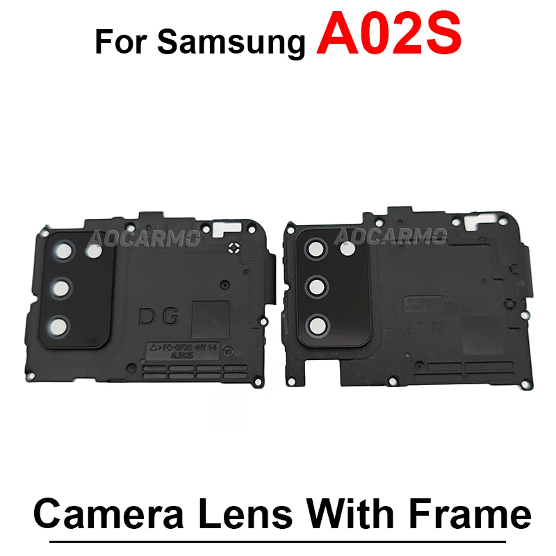 Дънна платка основна платка капак плоча и камера обектив с рамка за Samsung Galaxy A02S SM-A022G резервни части Изображение 5