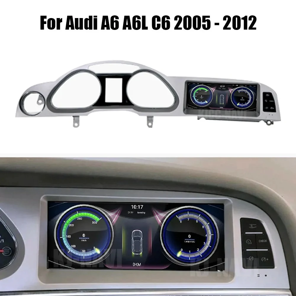 За Audi A6 A6L C6 2005 - 2012 RHD Android 13 Автомобилно радио Видео Мултимедия Навигация GPS Auto Carplay 4G WIFI система 8.8 инча Изображение 5
