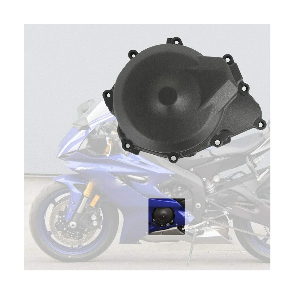  Капак на картера на статора на двигателя на мотоциклета подходящ за Yamaha YZF R6 YZFR6 YZF-R6 2006-2019 Изображение 5