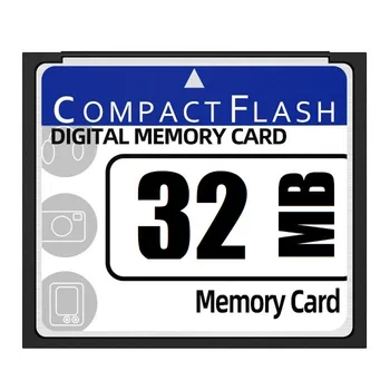 32MB компактна флаш карта памет за камера, рекламна машина, индустриална компютърна карта 1