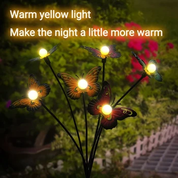 Ред Водоустойчив слънчев фенер висяща градина двор декор 25 led топиарна топка лампа / Външно осветление ~ Apotheekmeeusdeneve.be 11