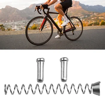 Brake неръждаема стомана изместване кабел цветни опашката капак колоездене части за мащабиране Xtech спирачка M365 скутер велосипеди компоненти 1
