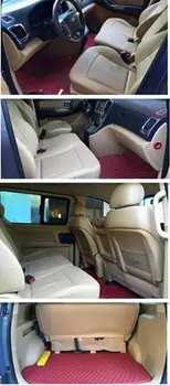 Добро качество! Персонализирана пълна комплект стелки за кола за Hyundai Starex 8 9 места 2021-2007 водоустойчиви килими,Безплатна доставка 1