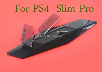 За PS4 тънък за PS4 Pro игрова конзола Game Player Вертикална скоба стойка държач охлаждане подложка док база скоба черна пластмаса 1