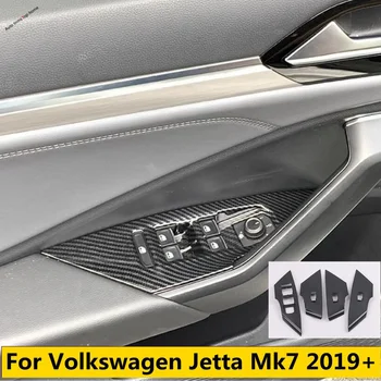Вътрешна врата подлакътник дръжка държач прозорец стъкло лифт бутон капак подстригване превключвател отвори затвори годни за Volkswagen Jetta Mk7 2019 - 2022 1