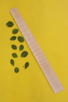 Yinfente Electric Guitar Maple 24 Fret Fretboard for Guitar Neck 25.5 Inch Blank DIY Project for Luthier Intact Replacement