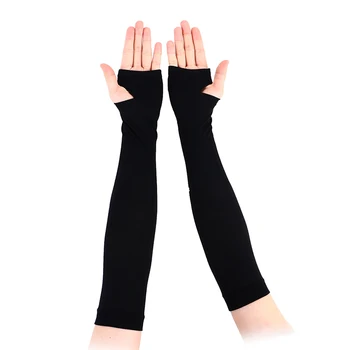 1pair Спортни ръкави за ръце Колоездене Бягане Риболов Катерене Arm Cover Sun UV защита Ice Cool ръкави с 5-пръстов маншет на открито 1