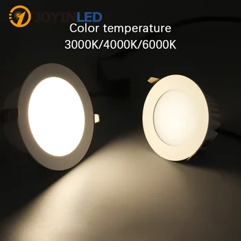 Водоустойчив Downlight LED таван светлина вдлъбнати кухня светлина дупка светлина баня IP65 баня влагоустойчив прожектор 1