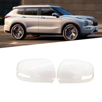 Car Side Rear View Mirror Cover Shell за Mitsubishi Outlander 2013-2018 Части Грунд Mirror Cap 7632C647HA 7632C490HA 1
