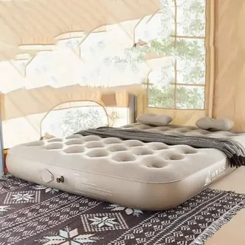 Пълен размер въздушно легло матрак етаж Colchon етаж сън надуване легло матрак Topper самостоятелно Colchao де латекс преносими мебели 1