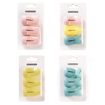 3бр Щипки за чанти за храна Магнитни стикери за хладилник Лесен за използване многофункционален пластмасов клип за запечатване на храни за кухня за съхранение на храна 1