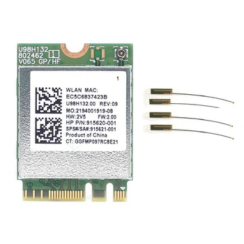 RTL8821CE 802.11AC 1X1 Wi-Fi+BT 4.2 Комбинирана адаптерна карта SPS 915621-001 Безжична Netowrk карта за Hp Probook 450 G5 Series 1