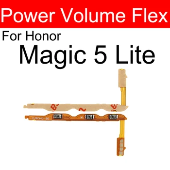 Бутон за сила на звука Flex кабел за Huawei чест магия 5 Lite на OFF мощност сила на звука странични ключове превключвател Flex кабел части 1
