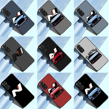 I30N Калъф за телефон със сини автомобили за Xiaomi Redmi Note 11 10 9 Pro Note 10A 10C 10S 9S 8T 9A 9T 9C 7 Мека корица 1