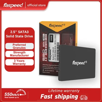 Faspeed 1 / 10Pcs SATA 3 SSD 256GB 512GB 128GB твърдотелен диск 1TB 2TB вътрешен 2.5 твърд диск 256 GB 1 TB за PC настолен лаптоп