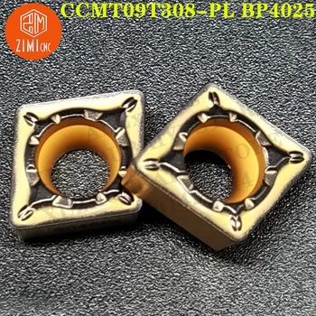 CCMT09T308-PL BP4025 CCMT09T308-PL Външни карбидни CNC инструменти механичен метал фреза Вътрешно рязане Карбидни вложки 1