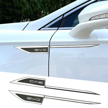 Ред 2pcs автомобилна врата fender side blade значка car body protective car metal стикер за argo auto аксесоари / Външни аксесоари ~ Apotheekmeeusdeneve.be 11