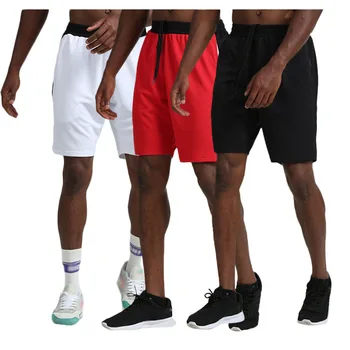 Mesh баскетбол мъже шорти пачуърк дишаща бързо сухи шорти за мъже 1