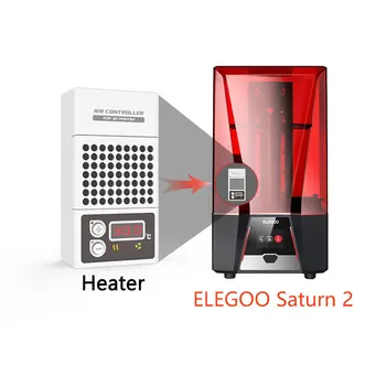  Мини нагревател за Elegoo Saturn 2 3D принтер, смола 3D принтер температурен контролер 1