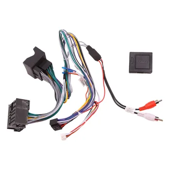 Car Stereo Audio 16 PIN Android Wire Canbus Box адаптер за Peugeot 407 2004-2009 1